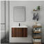 Table de salle de bain avec lavabo, 30 pouces, convient aux petites salles de bain, dimensions 30 x 18 pouces