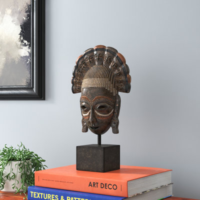 Sculpture africaine primitive éclectique Lehto