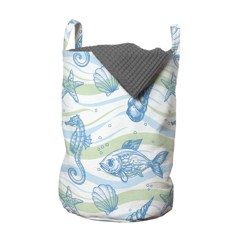 Fabric Laundry Bag with Handles