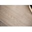 Table basse ovale moderne 49,6 ", chêne
