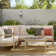Amina 54" Wide Symmetrical Sectional Seating Group