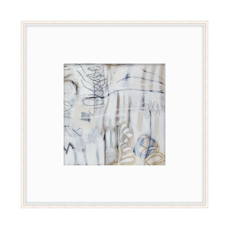 The Lines Between 1 Print by Michelle L, 28.25" H x 28.25" W