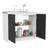 Utility Sink Vernal, Kitchen, White/Black