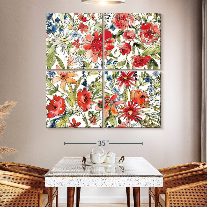 Motif d'humeur Harnek Americana II, H 50 po x l 50 po
