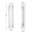 24" Dimmable LED Wall Mounted Sconce With Natural Spanish Marble Shade 5 Colors Adjustable-701834825