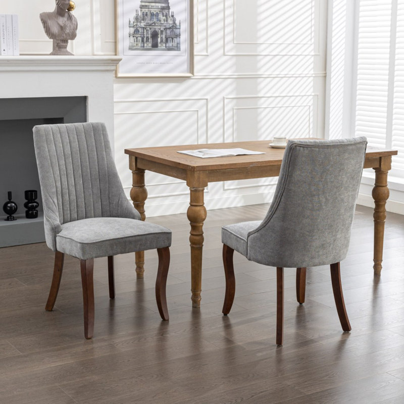 Chaise d'appoint Robandy, Gris