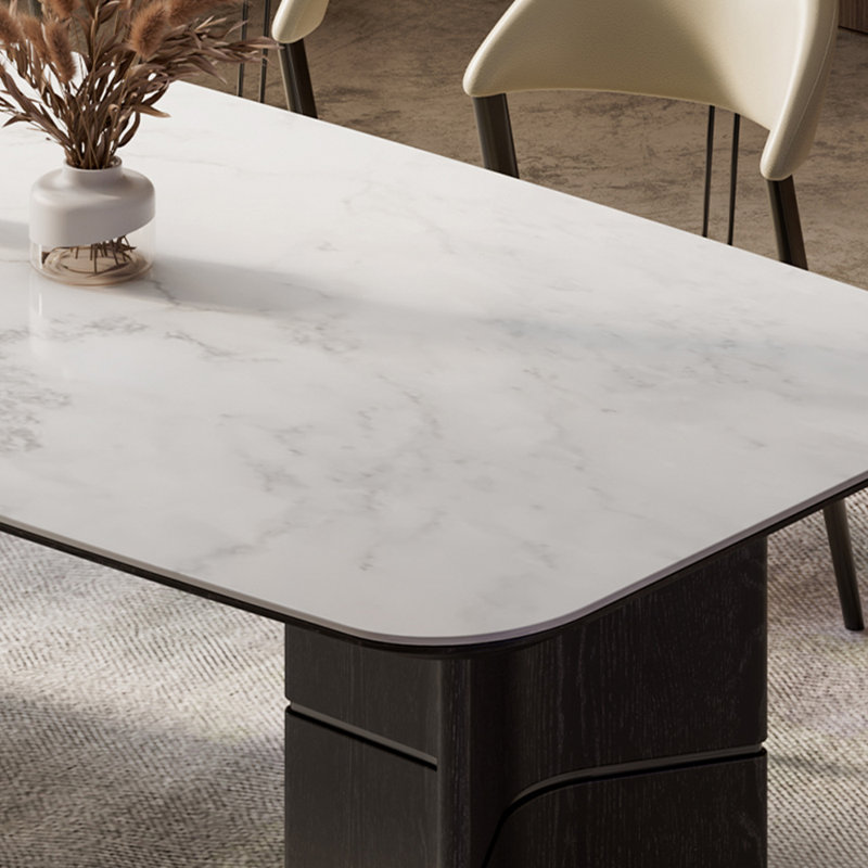 Italian style light luxury home table, 29.53"H x 55.12"L x 31.5"W