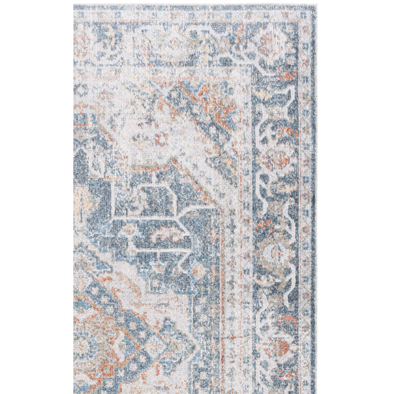 Cunegunda Performance Machine Washable Oriental Rug, Rectangle 9' x 12'