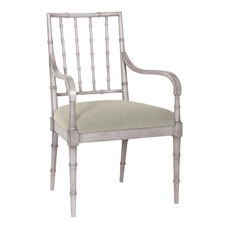 Libby Dining Arm Chair, Dove Gray, Ian Smoke
