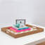 Plateau de table repose-pieds/café allyson johnson