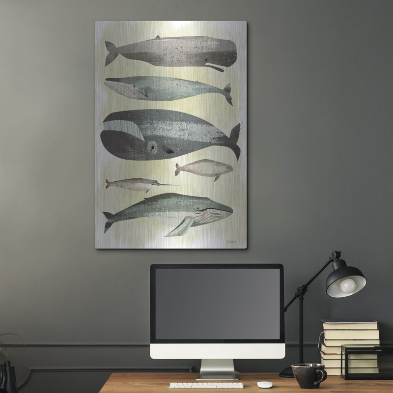 «Whales» par Pete Oswald, H 36 po x l 24 po