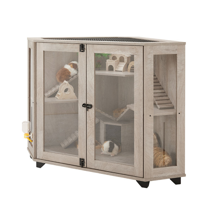 Ackerly Small Animal Modular Habitat, 31.2" H x 45.7" W x 27.1" D
