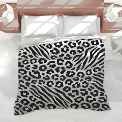 Leopard Zebra Print Comforter