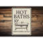 Enseigne en aluminium Hot Baths-58216569