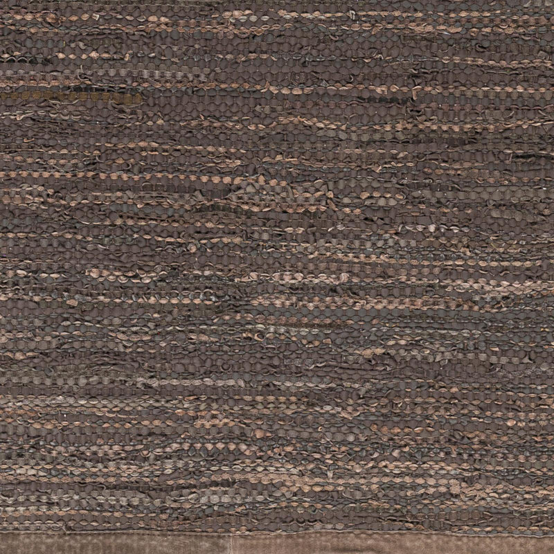 Dhori Leather Indoor Rug, Rectangle 2' x 3'
