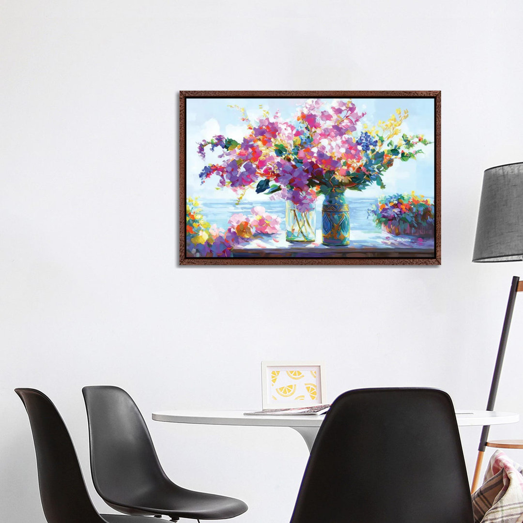 Blossoms Amidst The Ocean Breeze von Leon Devenice - Gallery-Wrapped Canvas Giclée on Canvas