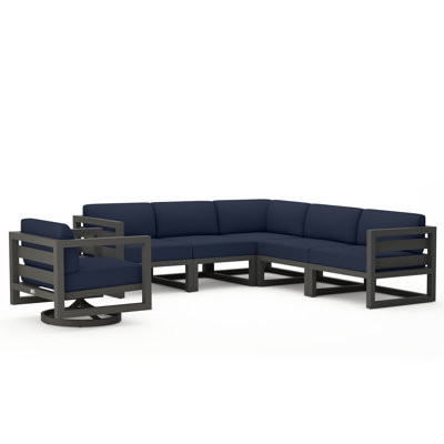 Avion 6 Piece Sectional Set With Swivel