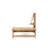 Wood Chair With Spacious Outer Cushion And Water- Interior Padding Outdoor Furniture Seat Waterproof-1205026058