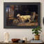 Sheep in a Stable, 1810 - James Ward - toile sur mesure encadrée-1606486001-1606485998-1606485993