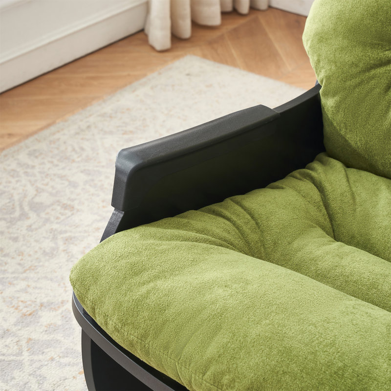 Chaise berçante 30,31 pouces, Vert
