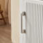 Meuble-lavabo moderne compact en bois massif 18 po pour salle de bain