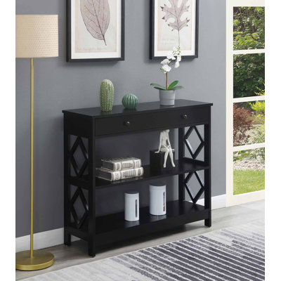 Dimson 40'' Solid Wood Top Console Table