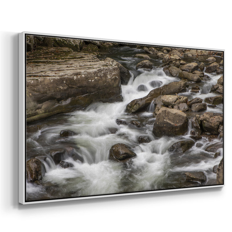 Rush Calm - reproduction d'art sur toile tendue, Blanc, H 25 po x l 17 po x P 2 po