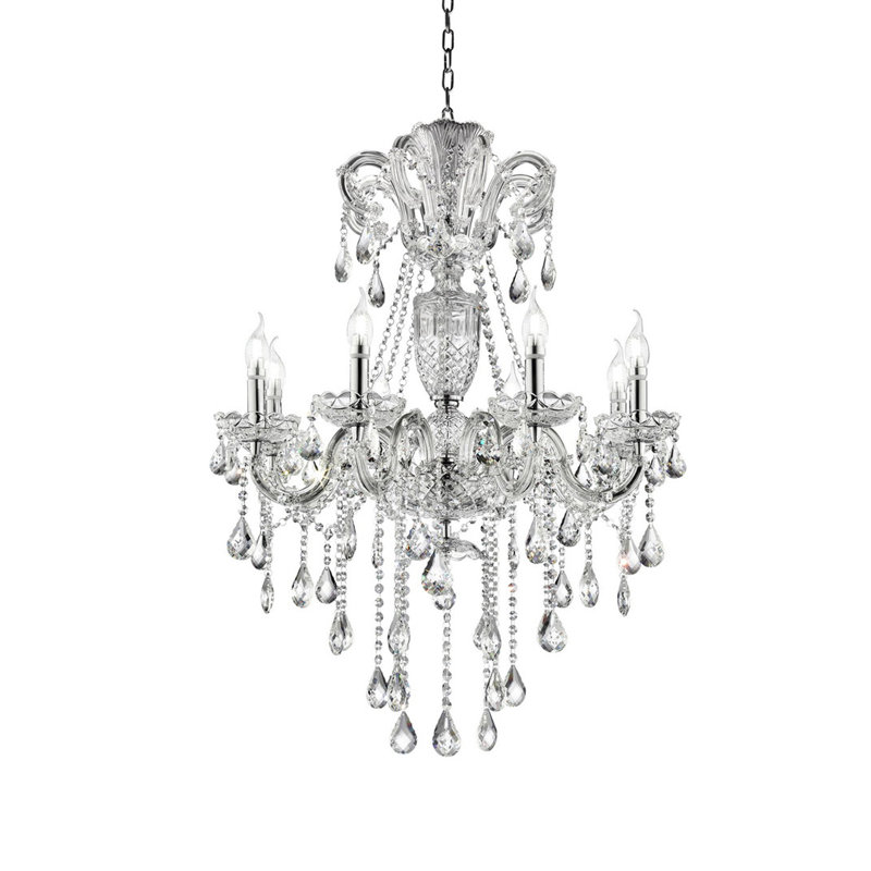 Lustre 37 lumières à DEL en cristal 37 po In Eilish
