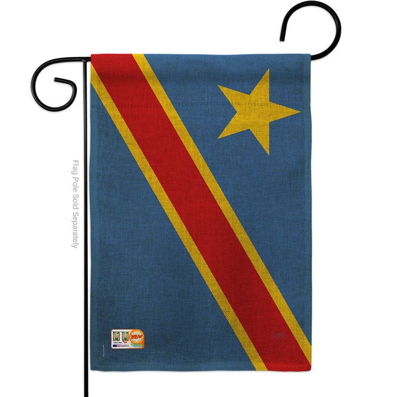 Double Sided 18.5'' H x 13'' W Polyester Garden Flag
