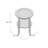 Glass Top End Table