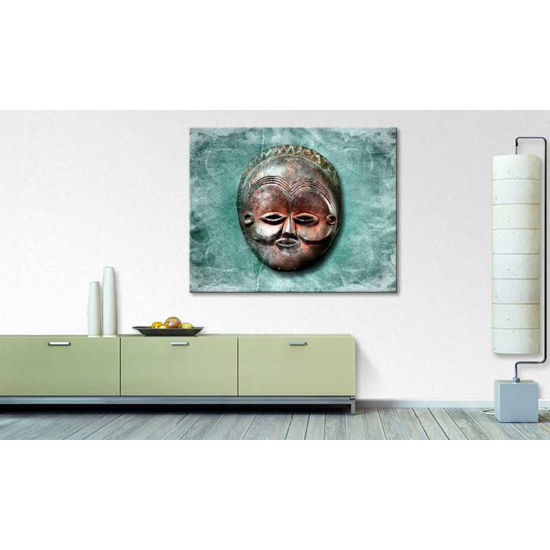 Luna's Face - Wrapped Canvas Print, 80cm H x 100cm W, 100% cotton canvas