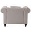 Chaise en lin Aurelia avec coussin