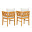 Ensemble de 2 chaises de coin repas
