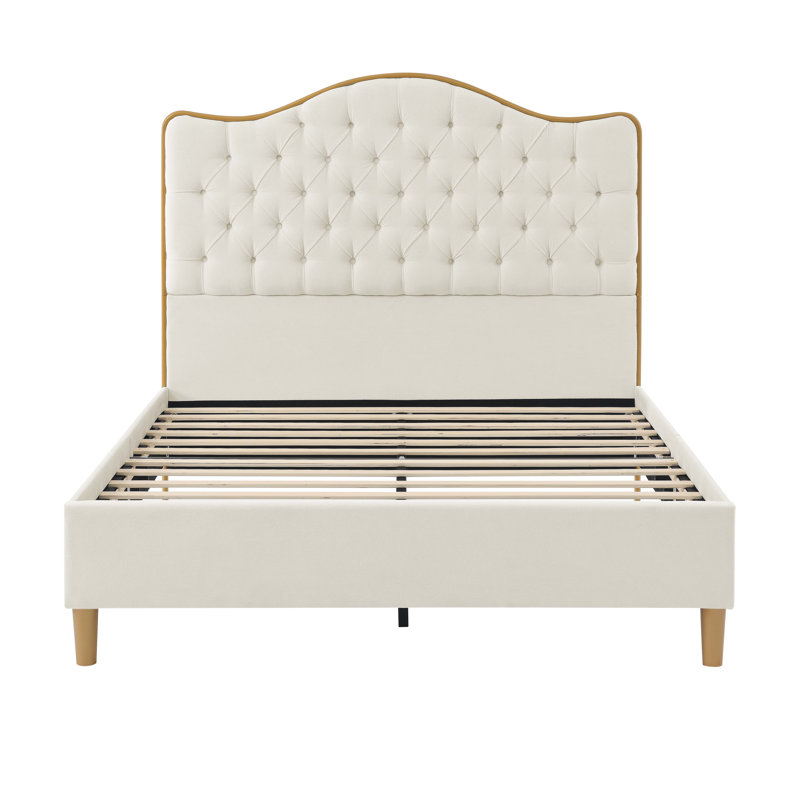 Structure de lit tapissier Luxelegance
