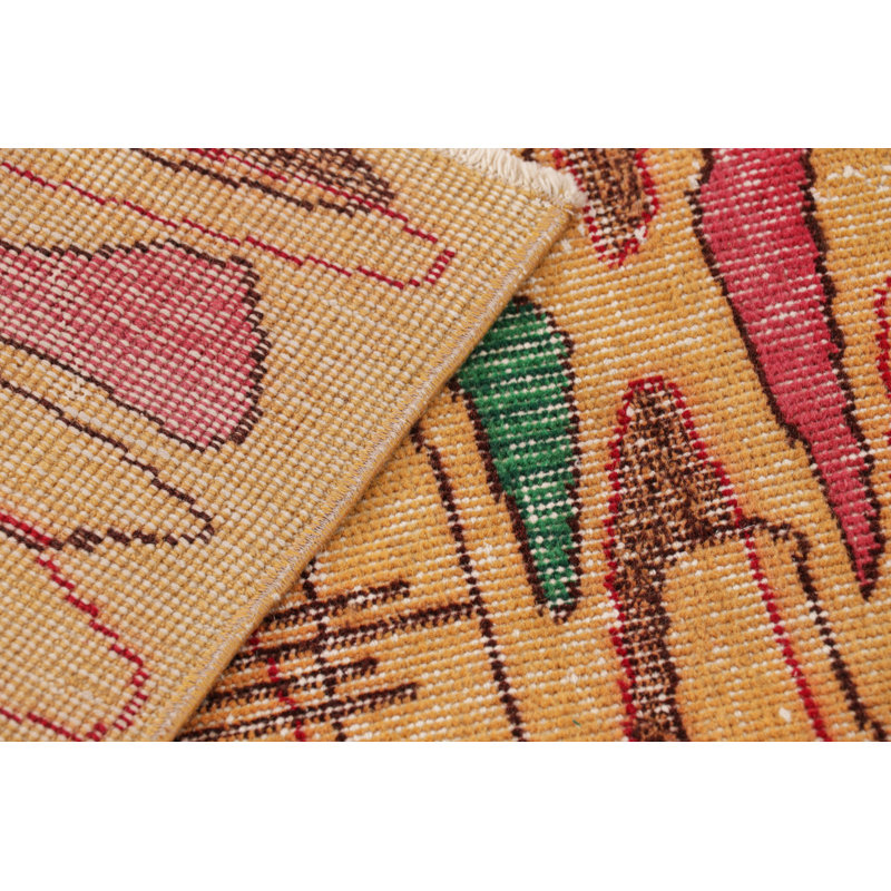 One-of-a-Kind 3'11" X 6'1" Hand Knotted Area Rug