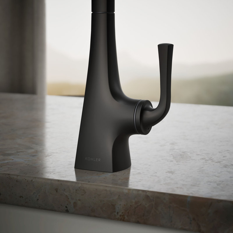 Graze Beverage Faucet, Matte Black