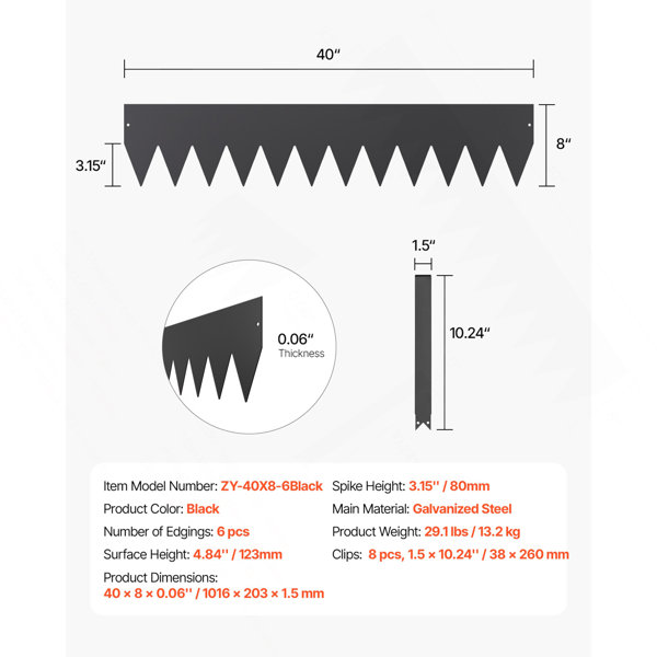Dimensions du produit