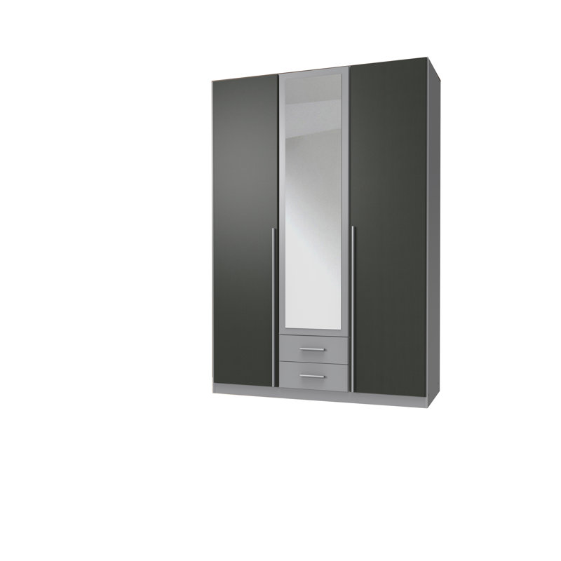 Lalizar 3 Door Manufactured Wood Wardrobe