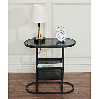 Oval Small Side Tables Nightstand