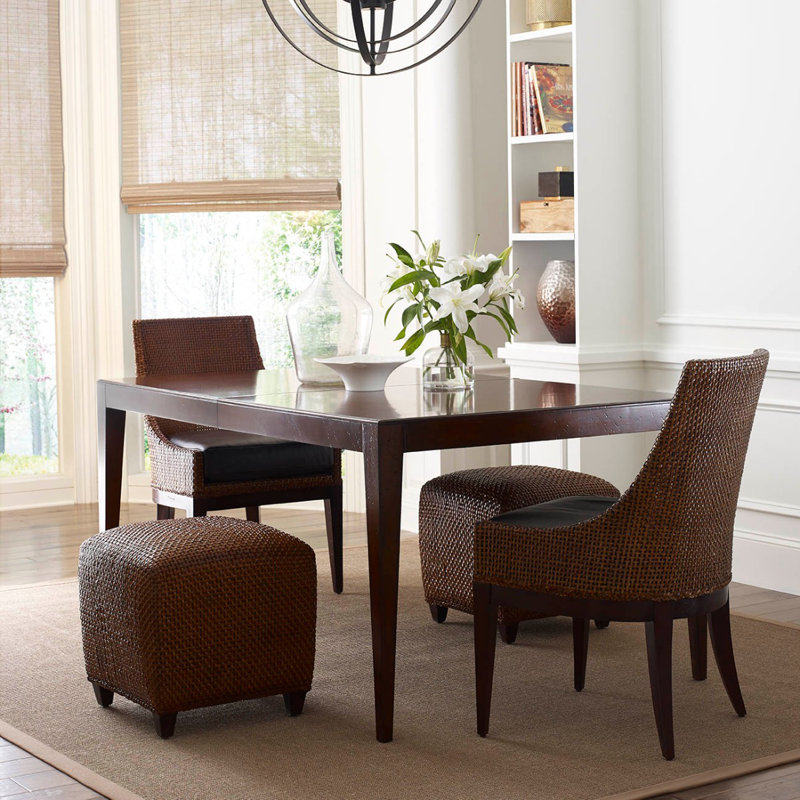 Woven Leather Side Chair