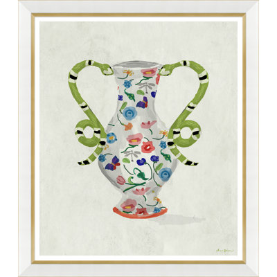Peinture «Boa Vase» par Dana Gibson