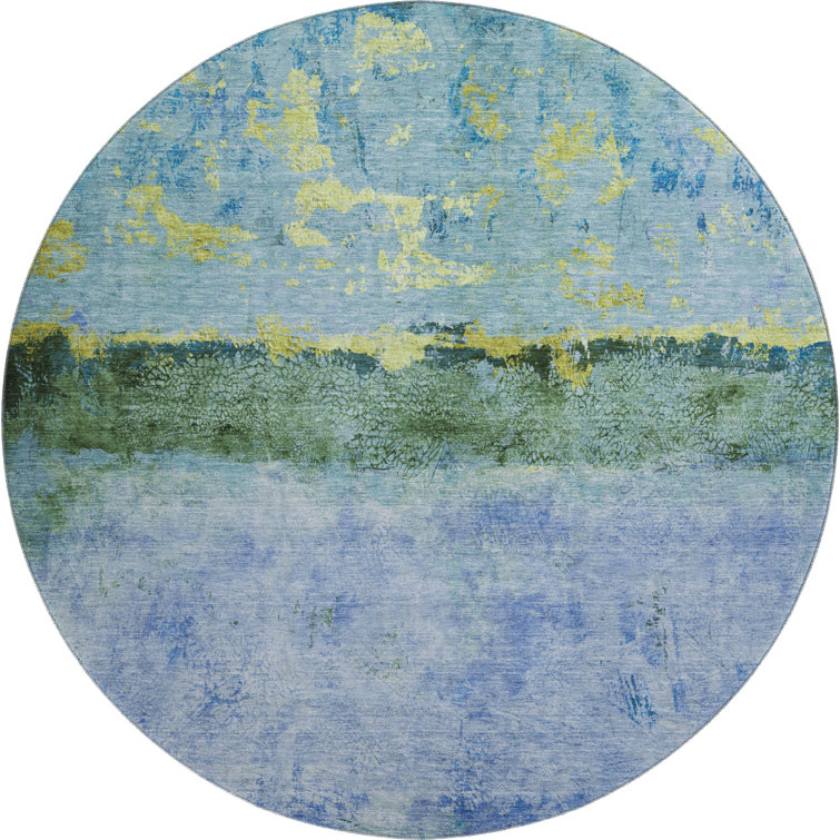 Premium Machine Washable Varroville AMF1716 Abstract Rug