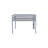 Full Rubber Wood Loft Bed With Ladder,Grey-2057931899