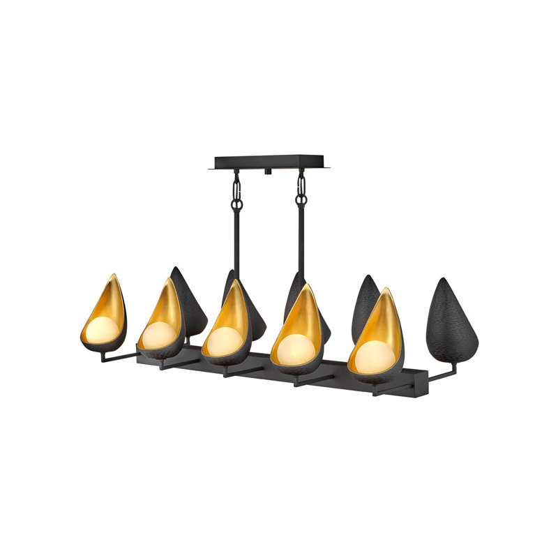 Lustre unique à 10 lumières Ren