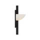 Chenery Single Light Glass Dimmable Flush Mounted Sconce