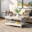 Four Leg Coffee Table with Storage