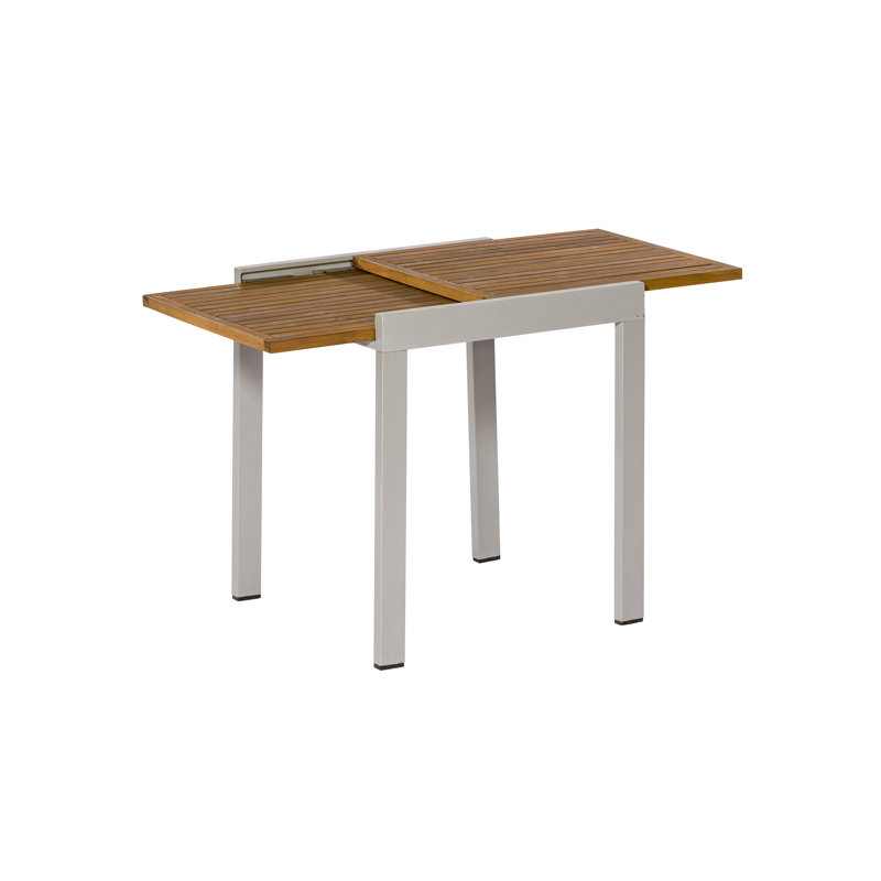Blayze Rectangular Metal Outdoor Balcony Table , cm W cm D, 74cm H x 64cm W x 64cm D
