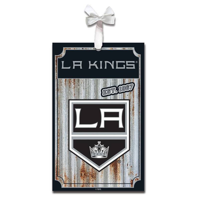 5'' Metal Sports Holiday Shaped Ornament, Los Angeles Kings