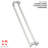 Satin Push/Pull Door Handle-91991513