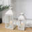 2 Piece Brush Decorative Lanterns 17.5inch & 13.5inch-1387871745